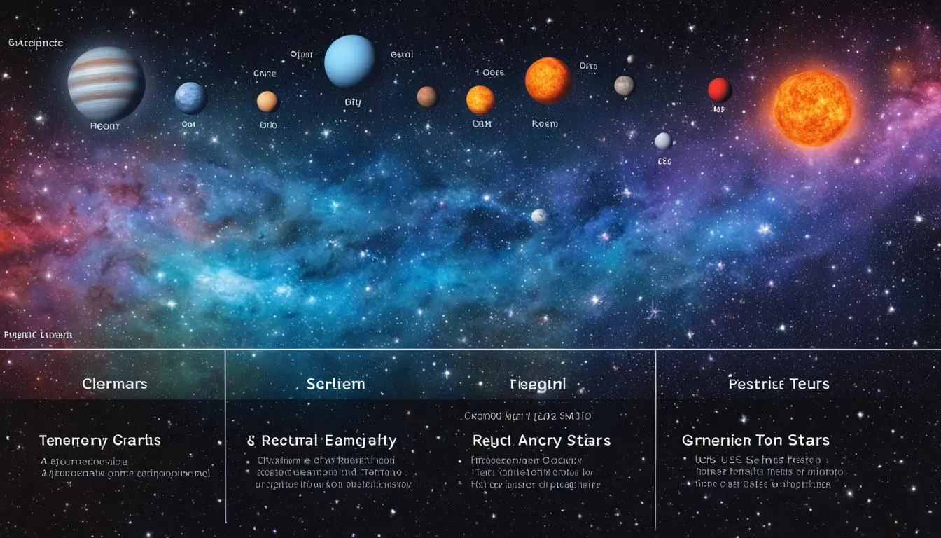 Stellar classification factors