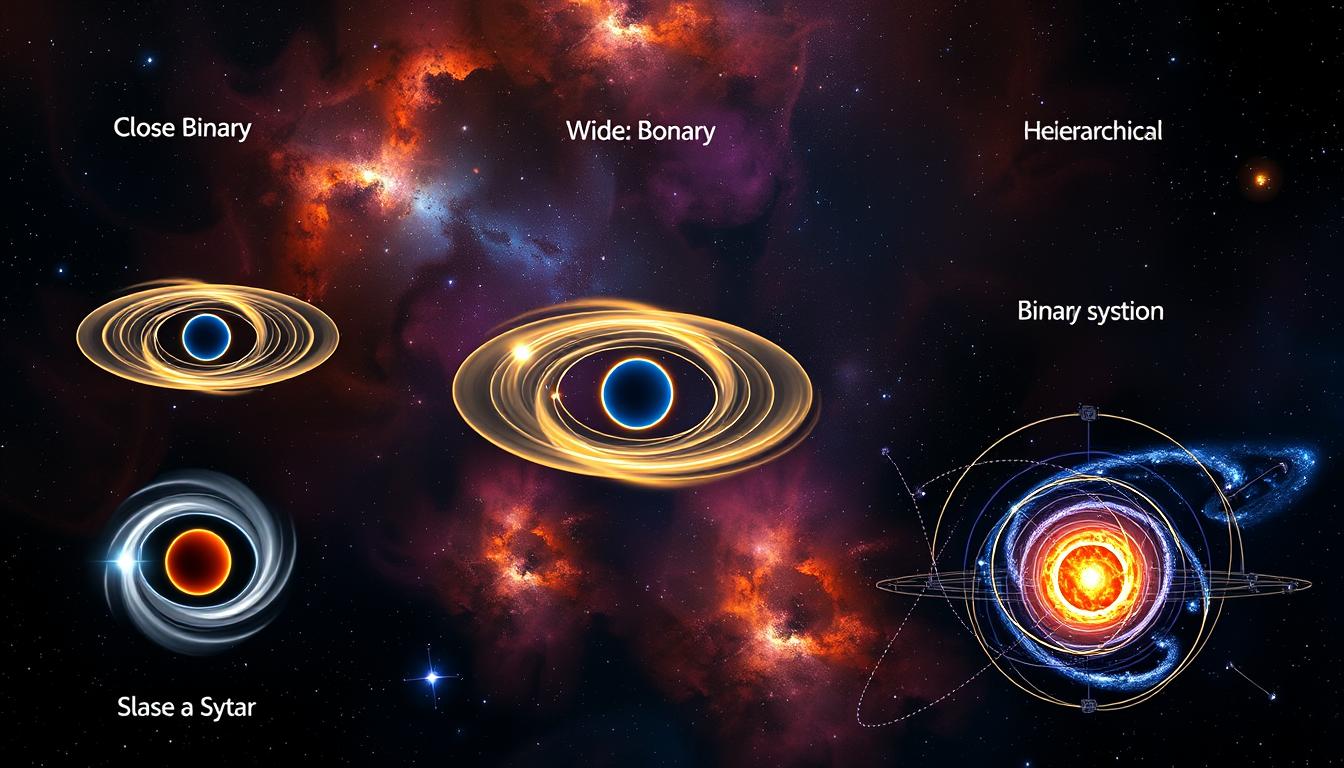 Binary star system types