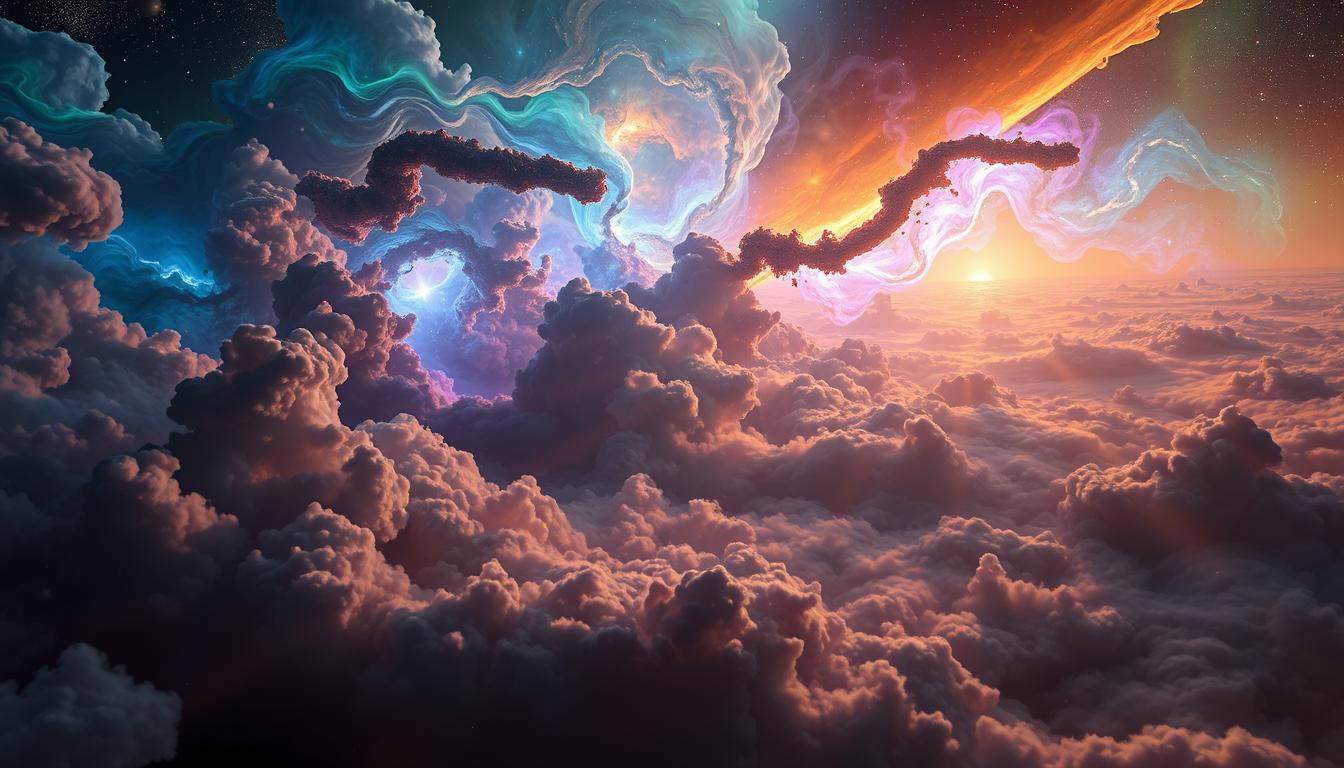 what is a nebula made of
